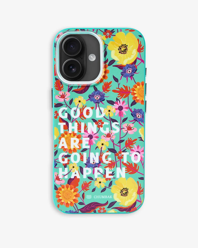 Chumbak Phone Case Cover for iPhone 16 - Good Things